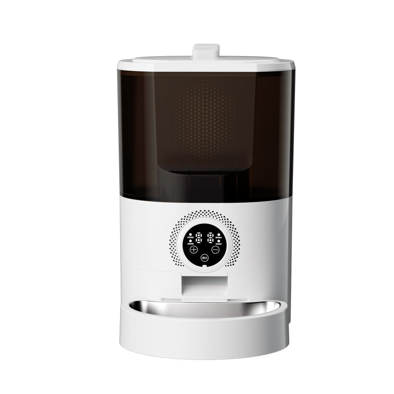 Automatic Cat Feeders - Timed Pet Feeder for Cats and Dogs with Dry Food Dispenser, Desiccant Bag, Programmable Feeder,Intelligent Pet Bowls