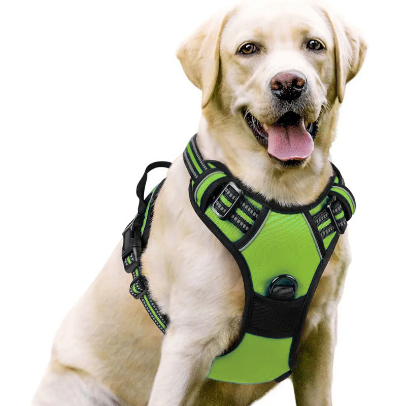 Dog Harness and Leash Set Pet Harness, Adjustable Puppy Vest for Small Medium Large Dogs, Cats Strap+leash