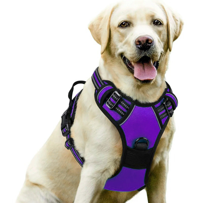 Dog Harness and Leash Set Pet Harness, Adjustable Puppy Vest for Small Medium Large Dogs, Cats Strap+leash