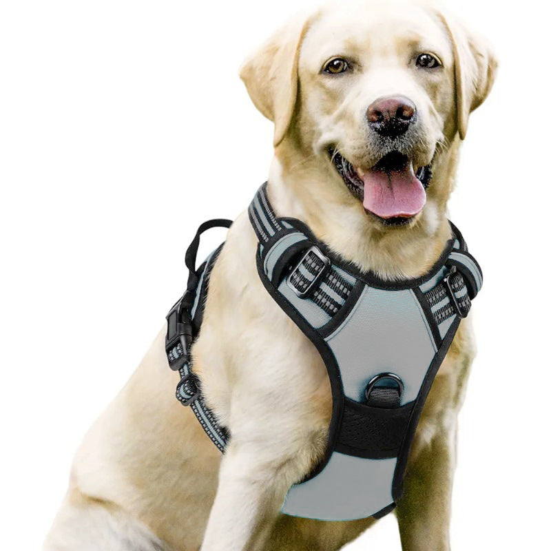 Dog Harness and Leash Set Pet Harness, Adjustable Puppy Vest for Small Medium Large Dogs, Cats Strap+leash