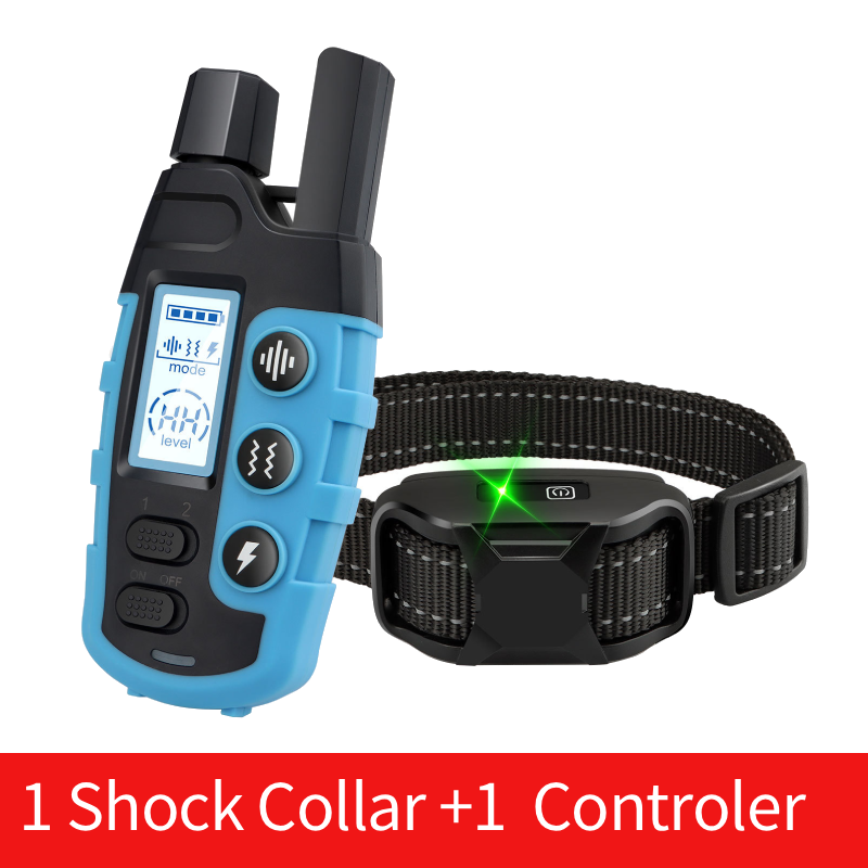 Dog Shock Collar - 4200FT Dog Training Collar with Remote Innovative long range, IP67 Waterproof with 3 Training Modes, Rechargeable E-Collar for All Breeds