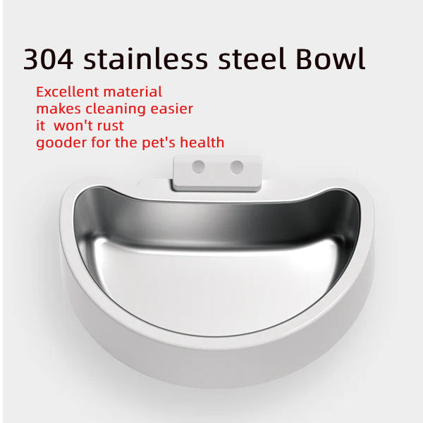Automatic Cat Feeders - Timed Pet Feeder for Cats and Dogs with Dry Food Dispenser, Desiccant Bag, Programmable Feeder,Intelligent Pet Bowls