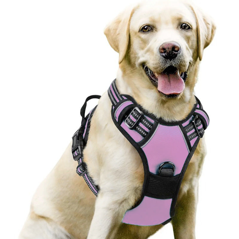 Dog Harness and Leash Set Pet Harness, Adjustable Puppy Vest for Small Medium Large Dogs, Cats Strap+leash