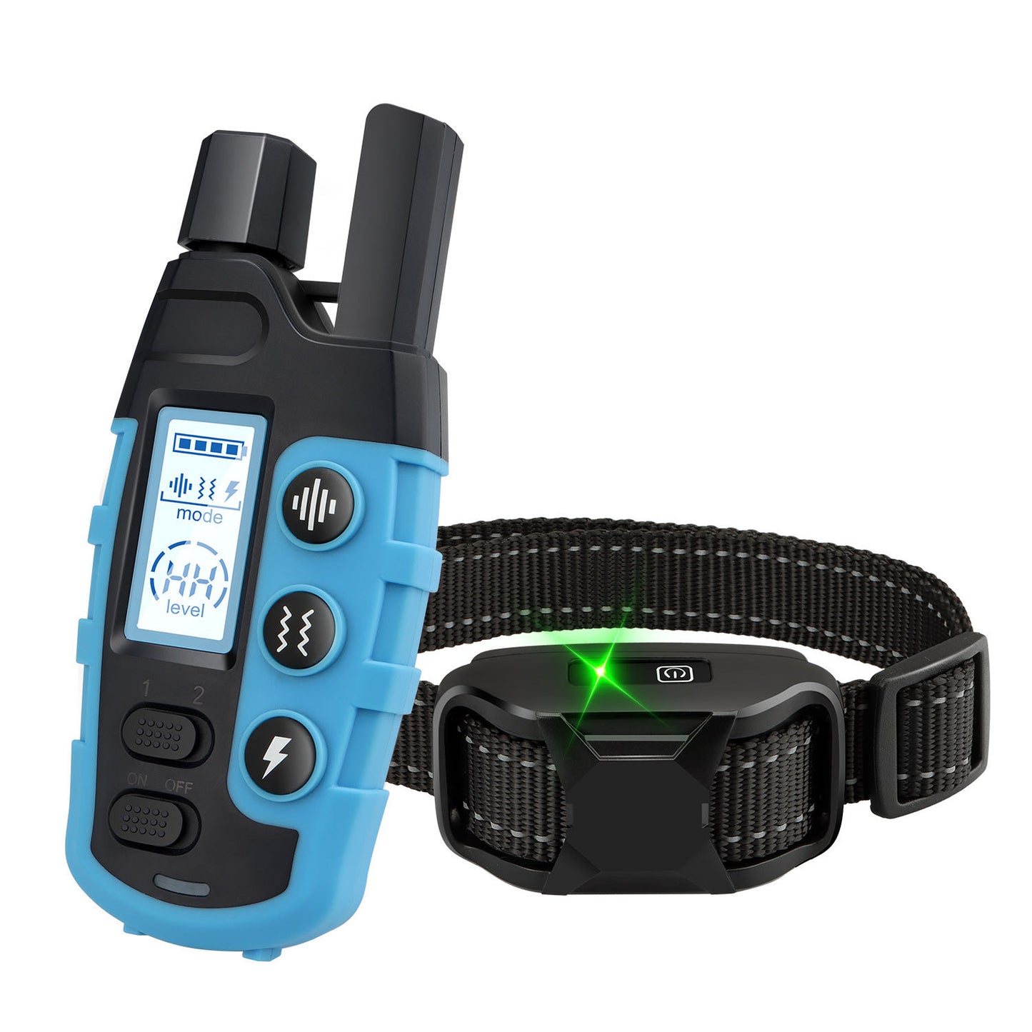 Dog Shock Collar - 4200FT Dog Training Collar with Remote Innovative long range, IP67 Waterproof with 3 Training Modes, Rechargeable E-Collar for All Breeds