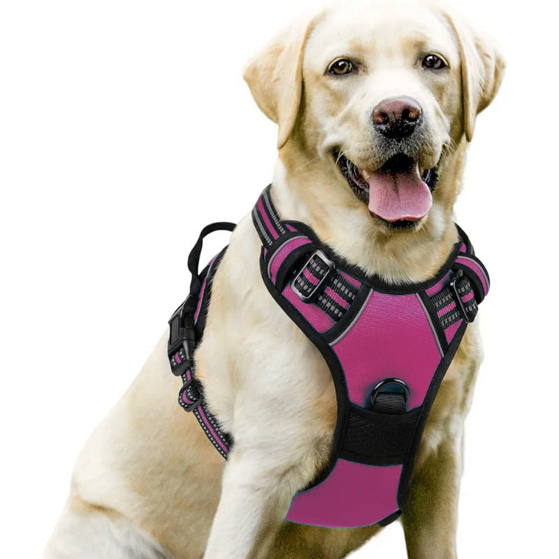 Dog Harness and Leash Set Pet Harness, Adjustable Puppy Vest for Small Medium Large Dogs, Cats Strap+leash