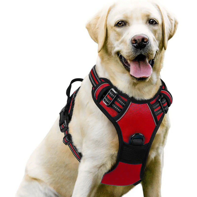 Dog Harness and Leash Set Pet Harness, Adjustable Puppy Vest for Small Medium Large Dogs, Cats Strap+leash