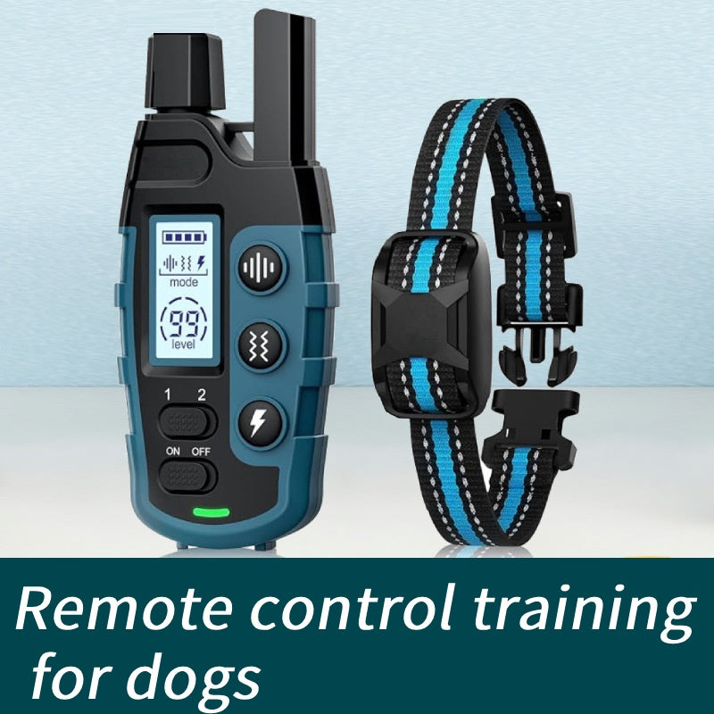 Dog Shock Collar - 4200FT Dog Training Collar with Remote Innovative long range, IP67 Waterproof with 3 Training Modes, Rechargeable E-Collar for All Breeds