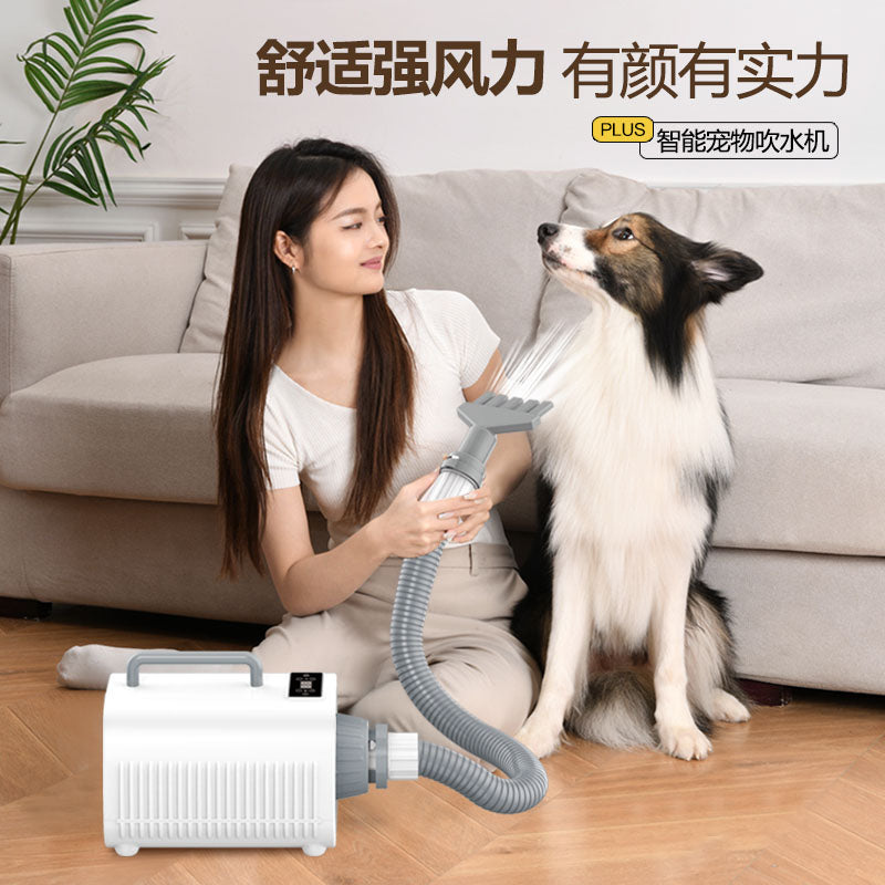 LAWAPET Dog Vacuum & Dryer for Shedding Grooming, 3 IN 1Dog Grooming Kit ，Adjustable Speed and Temperature Control Blower