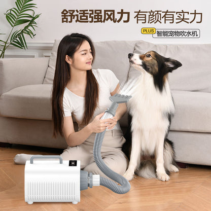 LAWAPET Dog Vacuum & Dryer for Shedding Grooming, 3 IN 1Dog Grooming Kit ，Adjustable Speed and Temperature Control Blower