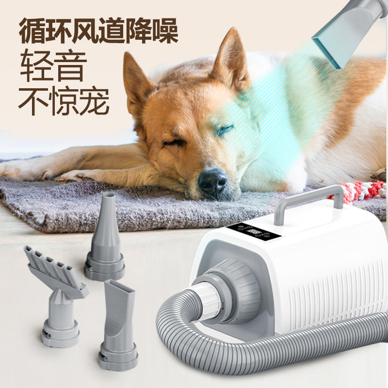 LAWAPET Dog Vacuum & Dryer for Shedding Grooming, 3 IN 1Dog Grooming Kit ，Adjustable Speed and Temperature Control Blower