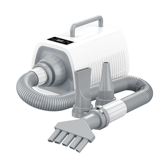 LAWAPET Dog Vacuum & Dryer for Shedding Grooming, 3 IN 1Dog Grooming Kit ，Adjustable Speed and Temperature Control Blower